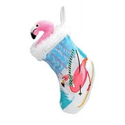 Wild Republic - Stuffed Plush Holiday Stockings - Flamingo