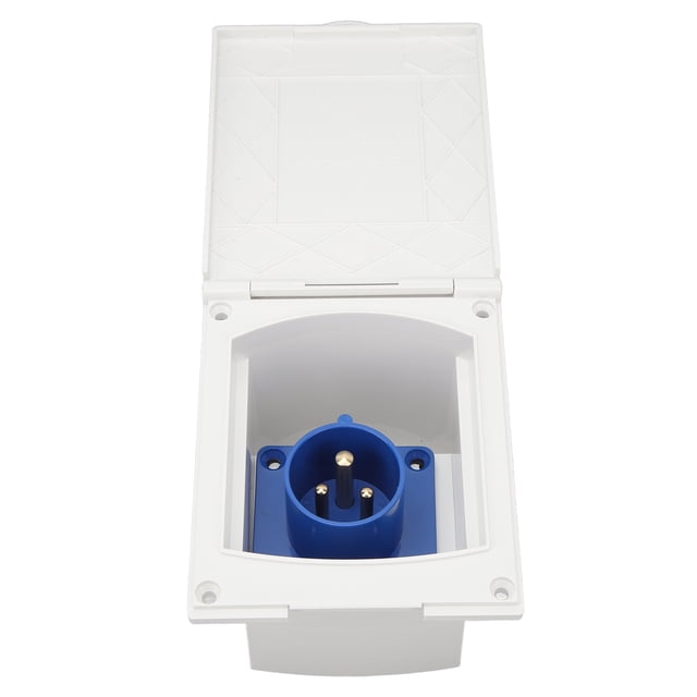 Prise d'Alimentation RV Port de Connexion Externe Accessoire de RV 220V à 250V Prise de Charge pour Remorque Waggon RV