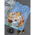 thumbnail image 3 of Oktoberfest Cute Girl T-Shirt Women -Image by Shutterstock, Female Small, 3 of 4