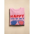 thumbnail image 3 of 4Th July All American Mom Sweatshirt Women -Image by Shutterstock, Female Medium, 3 of 4