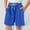 Blue, variant on Girls Volleyball Shorts Loose Fit Blue Shorts Elastic Teen Girl Summer Clothes 12-13 Years