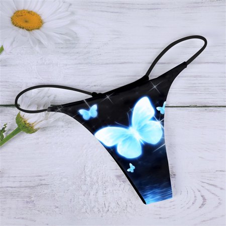 

Mishuowoti Womens Daily Vacation Casual Printed Shorts Panties