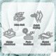 thumbnail image 3 of Paquete de toallas de microfibra para el cabello seco Laklulu, gorro de ducha con lazo, paquete de gorro de ducha en rollo para regalo de mujer, 2 paquetes, 3 of 5