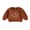 Brown, variant on Bagilaanoe Toddler Baby Girl Boy Casual Sweatshirt Long Sleeve Letter Print Pullover 6M 12M 18M 24M 3T 4T Kids Fall Loose Tee Tops