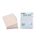 thumbnail image 2 of Souew Medium Size Morandi Sticky Notes, 100 Sheets Per Pad Tearable Adhesive Memo Notepads, 5 Assorted Colors Sticky Notes for Studnet Study Office Reminder Book Marking, 2 of 9