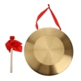 thumbnail image 4 of Milisten 1 Ensemble d'Instruments de Percussion Traditionnels Gong Chinois avec Marteau (Rouge), 4 of 6