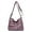 purple, variant on Casual Shoulder Bags for Women Soft PU Leather Crossbody Handbag Zipper Fashion mama Messenger Bag Purse for Shopping