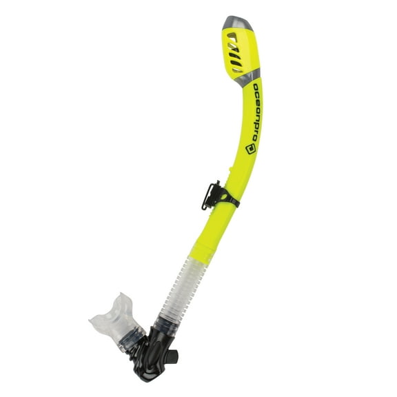 Oceanpro Enzo Dry Snorkel - Yellow