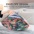 thumbnail image 4 of Yayeee Pillowcase Standard Size Set of 2 Satin Wrinkle Resistant Pillow Case, Pink Boat, 4 of 7
