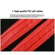 thumbnail image 5 of Cinta protectora anticolisión de fibra de carbono roja, adhesiva, para parachoques de automóviles, 5 of 6