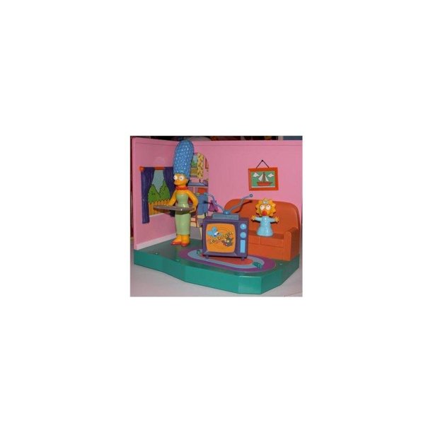 Simpsons The Living Room Playset with Exclusive Marge & Maggie