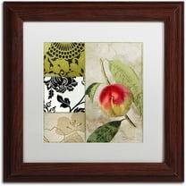 Trademark Fine Art "SoHo I" Canvas Art by Color Bakery White Matte, Wood Frame