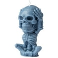 thumbnail image 2 of Rejuuv Skull Creative Candle, Hand Holding Bead Halloween Skull Scented Candle, 2 of 2