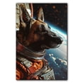 thumbnail image 3 of Belgian Malinois Dog Wall Decor - Space Wall Decor - Space Wall Art - Funny Dog Wall Art Poster - Cute Dog Home Decor - Dog Themed Gifts, 3 of 6