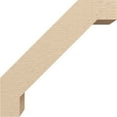 thumbnail image 3 of Ekena Millwork 5"W x 14"D x 14"H Burlington Rough Cedar Woodgrain TimberThane Knee Brace, Primed, 3 of 6