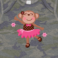 thumbnail image 4 of Inktastic Ballerina Dance Monkey Girls Baby Bodysuit, 4 of 5