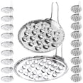 thumbnail image 4 of Miangastore Scrapers Silver 20Pcs 3.14X3.14X1.77in, 4 of 8