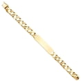 thumbnail image 1 of 14K Nugget Cuban Link ID Bracelet - 8.5", 1 of 1
