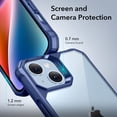 thumbnail image 4 of Funda ESR para iPhone 14/iPhone 13 de grado militar, azul transparente, 4 of 7