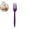 Purple1, variant on Purple Plastic Party Cutlery Set of 20 Knife 6.69in