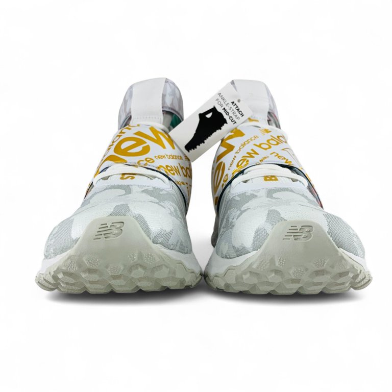 New Balance Lindor 1 TF White Gold Floral Men's Baseball Turf