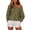 Army Green, variant on NominalSnug V Neck Sweatshirt for Women Drop Shoulder Fleece Plain Sweatshirts Casual Long Sleeve Shirts