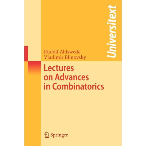 Universitext Lectures on Advances in Combinatorics, Book 0, (Paperback)