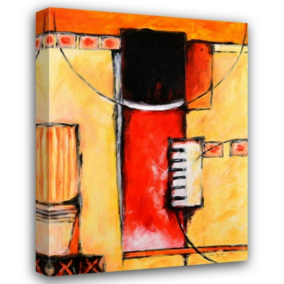Jane Segrest 33x44 Gallery Wrapped Canvas Wall Art Titled - Let It Go I