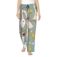 thumbnail image 1 of Fotbe Cute Farm Birds Pantalones de Pijama para Mujer, Pantalones de Dormir, Pantalones Pj con Cordón y Bolsillos-X-Large, 1 of 6