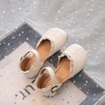 thumbnail image 5 of Wangkekeji Spring And Summer Girls' Children's Baby Lace Edge Adjustable Soft Soled Shoes Sandals Girls Summer Shoes Size 1, 5 of 6