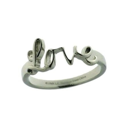Hallmark Stainless Steel Love Ring