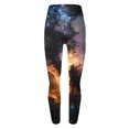 thumbnail image 6 of successthop Warm Leggings for Women Winter Star Space Comfortable Shapewear Soft Sleepwear Lightweight Pants Black M, 6 of 6