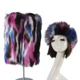 thumbnail image 1 of Ensemble Chapeau Chaussette Protection contre le Froid Extensible Doux Non-Rétrécissant Résistant aux Déchirures Garde au Chaud Fibres Acryliques Fausse Fourrure Haut Vide Kit de Chaussettes pour l'Hiver, 1 of 10