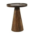 thumbnail image 6 of Jofran Knox Mid-Century Modern Solid Hardwood Round Accent Tables (Set of 3), 6 of 7