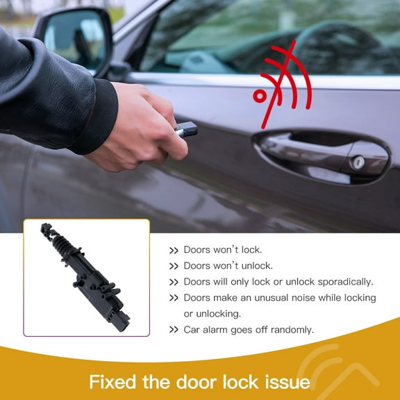 SCITOO 746-159 Power Door Lock Actuators Front/Rear Right/Left Door Latch Replacement Fits for 1992-2003 for FORD Crown Victoria/for F-150 1998-2003 for LINCOLN Navigator