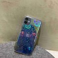 thumbnail image 3 of ORUYROP Compatible with iPhone 11 Case, Clear Laser Glitter Bling Flower Soft & Flexible TPU and Hard PC Shockproof Cover Women Girls Flower Pattern Phone Case (Rainbow Flower/Clear), 3 of 7