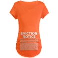 thumbnail image 1 of CafePress - Baby Eviction Maternity Dark T Shirt - Maternity Dark T-Shirt, 1 of 1