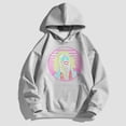 thumbnail image 5 of Men's and Women's Cotton Plush Sweatshirt Loose Juice Printed Pullover Halloween Party Hoodie Halloween Basic Wear Gift Y2K, 5 of 5