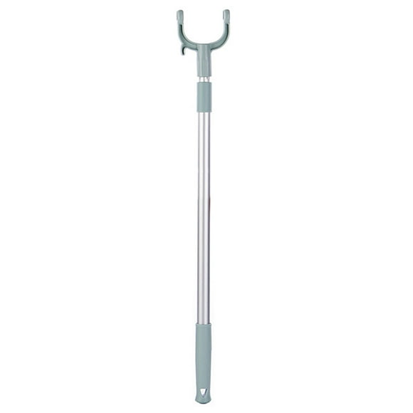 Retractable Fork with Adjustable Clothing Rod, Aluminium Pipe Clothes Hanger, Stretches Freely, Supports 5kg, Home Helper