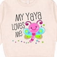 thumbnail image 3 of Inktastic My Yaya Loves Me Cute Dragonfly Toddler Sweatshirt, 3 of 4