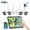 4PCS Camera System, variant on Hiseeu Add-On 4K 8MP Wireless Wifi Security Camera,Two Audio Recording,Color Night Vision,PIR Motion Detection