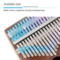 thumbnail image 3 of 5Pcs Kalimba 21 Keys Sticker Thumb Piano Decals Keyboard Instruments Parts Accessories for Beginner Learner, 3 of 8