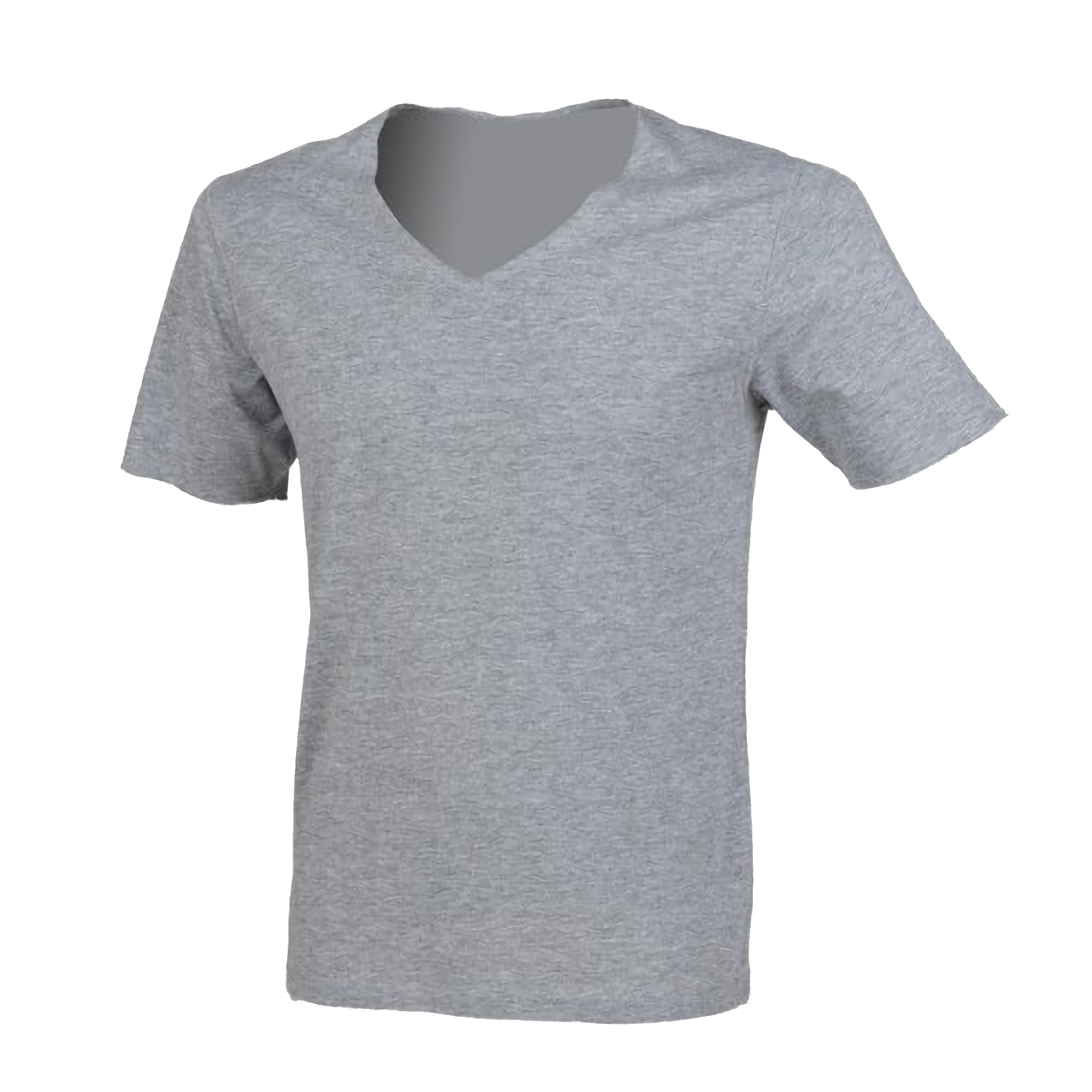 SF Men Wide V-Neck Plain T-shirt 