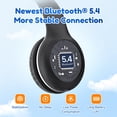 thumbnail image 4 of Auriculares Bluetooth EarFun K2 Kids con límite de volumen 40H negros, 4 of 7