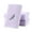 Light Purple, variant on Pidada 100% Cotton Embroidered Lavender Floral Pattern Hand Towels for Bathroom Set of 3 (Light Purple)