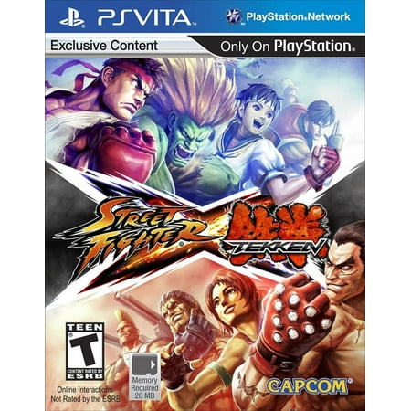 Street Fighter X Tekken, Capcom, PlayStation Vita, [Physical], 37003