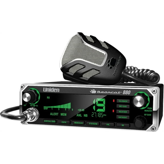 Uniden BC880 40 Channel CB Radio With 7 Color Scanner