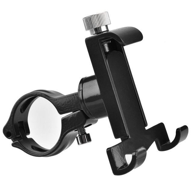 Soporte de teléfono para Bicicleta Ecomeon Aleación de Aluminio Negro