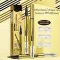 thumbnail image 6 of 2026 New 4 Fork Tip Eyebrow Pen - 2-in-1 Waterproof Brow Pencil with Ultra-Fine Tips & Smudge-Proof Formula, Eyebrow Makeup for Natural Looking Eyebrows(Includes Eyebrow Stencils & Brush), 6 of 7