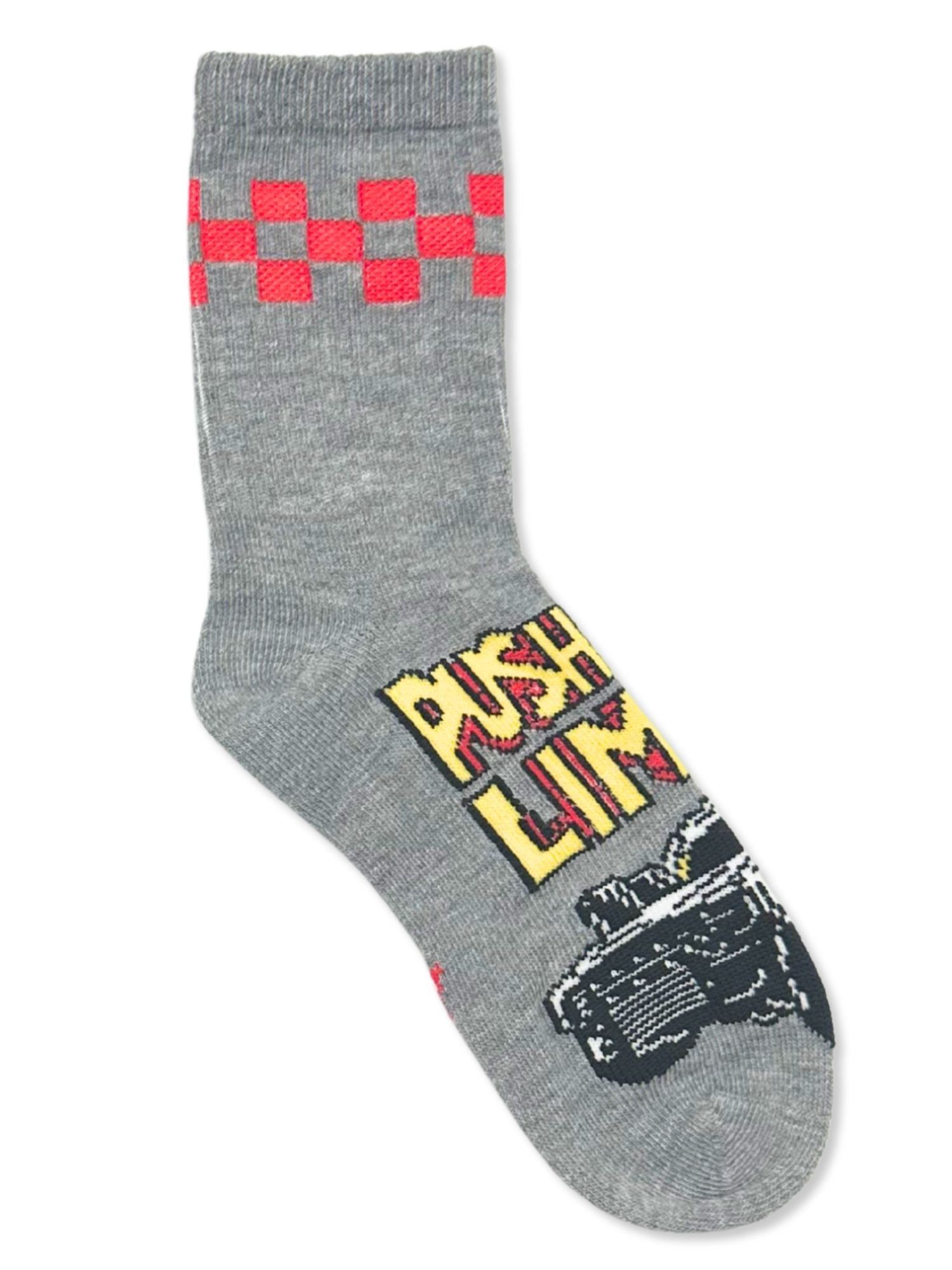Hot Wheels Boys Mid-Crew Socks, 3-Pack, Sizes S/M-M/L